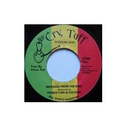 Prince Far I & Culture - Message from the King 7''