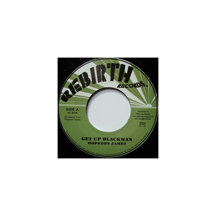 Hopeton James - Get up Blackman 7''