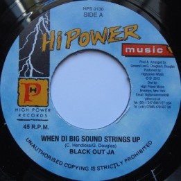 Black Out JA - When di Big Sound String up 7''