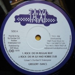 Gregory Isaacs - Rock dis ya Reggae Beat 12''