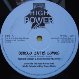 Raymond Simpson & Junior Brammer - Behold Jah is Coming 12''