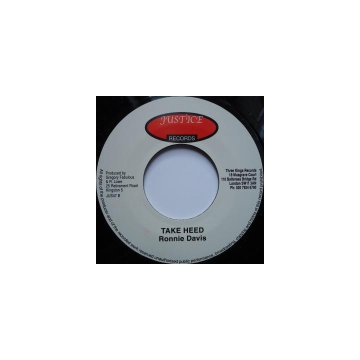 Ronnie Davis - Forget Me Now 7''