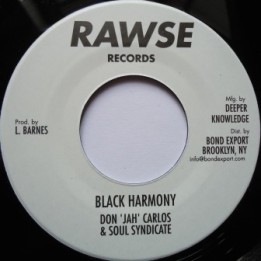 Don 'Jah' Carlos - Black Harmony 7''