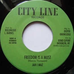 Jah I Maz - Freedom is a Must 7''