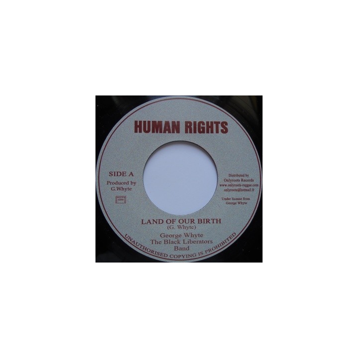 George Whyte - Land Of Our Birth 7''