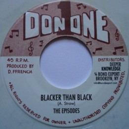 The Episodes - Blacker than Black 7''