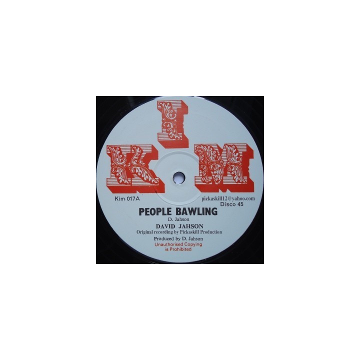 David Jahson - Zion Train 12''