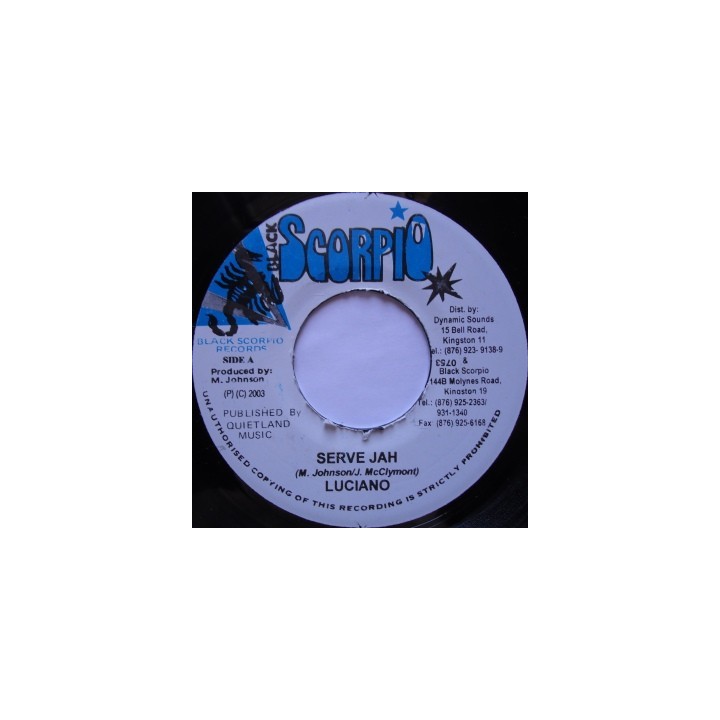 Luciano - Serve Jah 7''