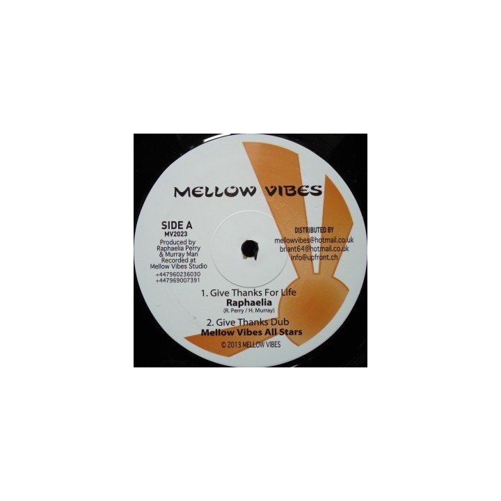 Raphaelia - Give Thanks for Life 12''