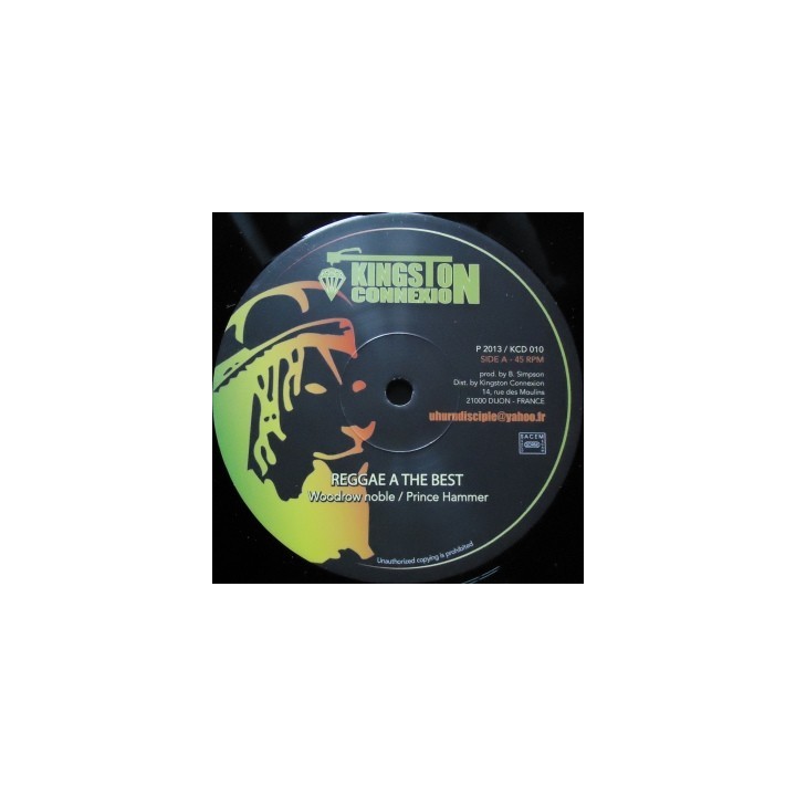 Woodrow Noble and Prince Hammer - Reggae a the Best 12''