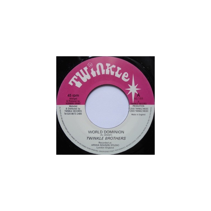 Twinkle Brothers - World Dominion 7''