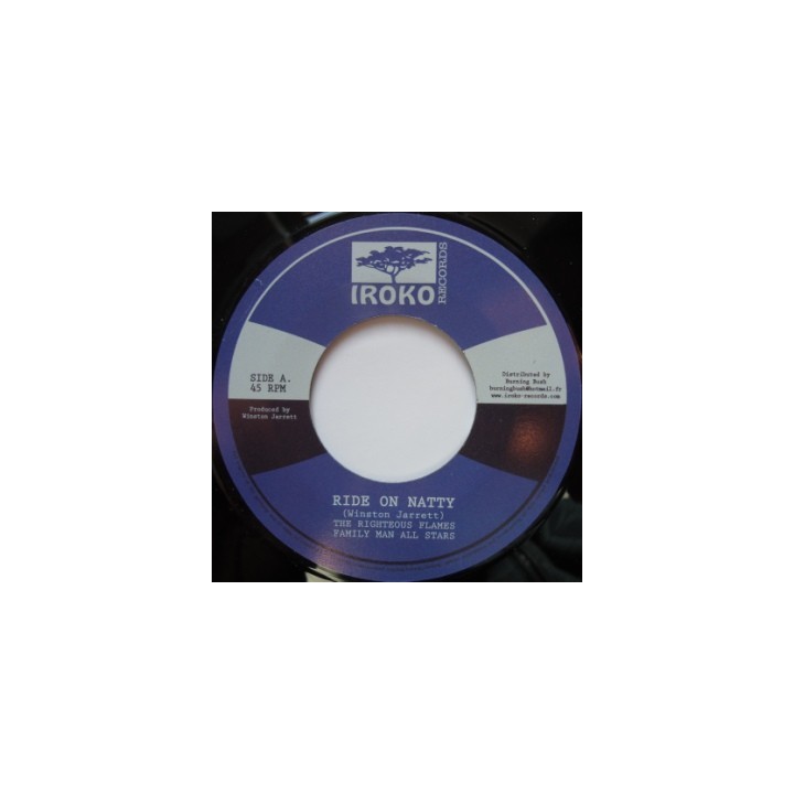 The Righteous Flames - Ride On Natty 7''