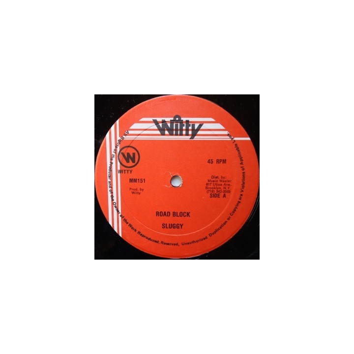 Sluggy - Road Block / Younger Generation 12''
