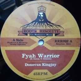 Donovan Kingjay - Fyah Warrior / Lyrical Benjie 12''