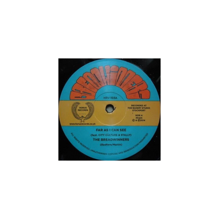Breadwinners feat. City Culture and Stally - Far as I can See 12''
