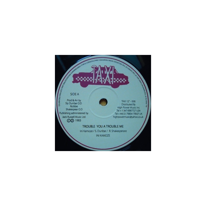 Ini Kamoze - Trouble you a Trouble me 12''