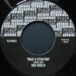 Don Angelo - What a Situation 7''