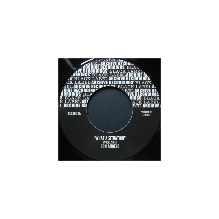 Don Angelo - What a Situation 7''
