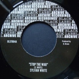 Sylvan White - Stop the War 7''