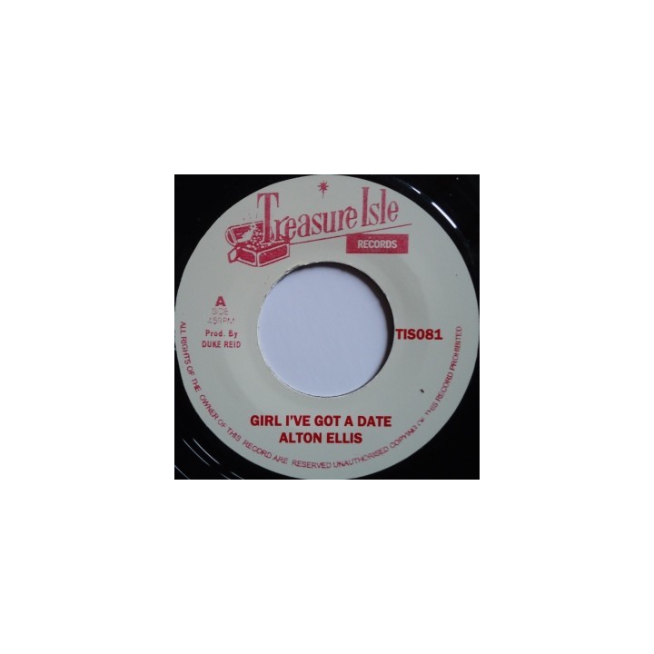 Alton Ellis - Girl I've got a Date / Blackman's World 7''