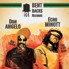 Echo Minott - Fire a go Bun / Don Angelo - Run Things 12''