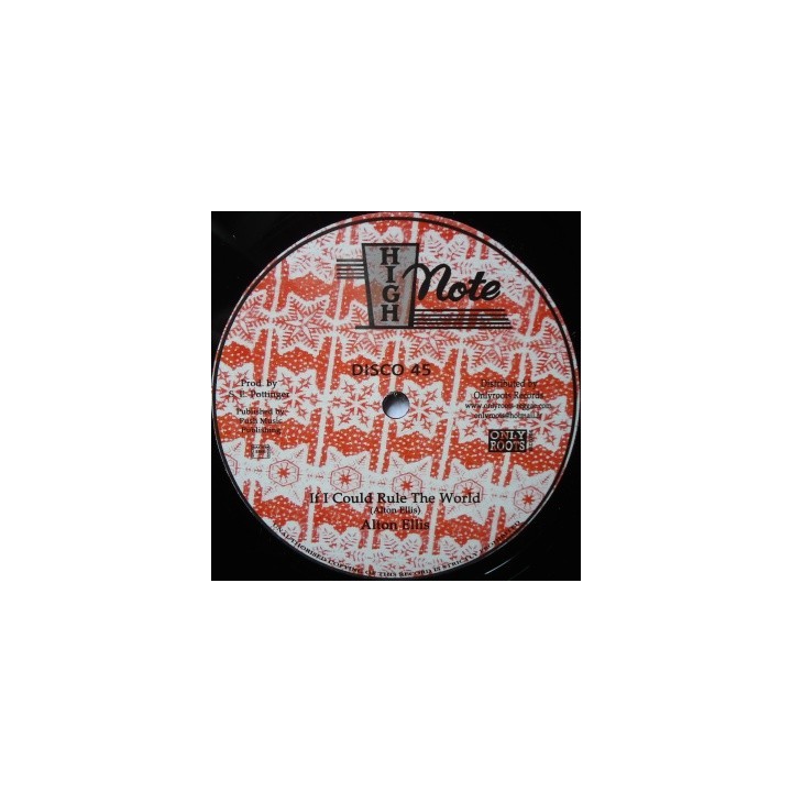 Alton Ellis - If I Could Rule this World 12''