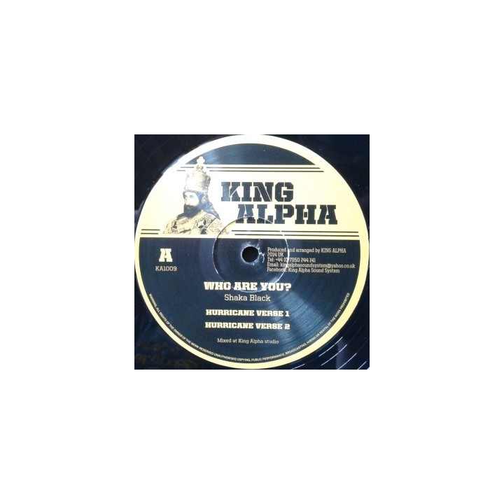 Shaka Black - Who Are you ? 12''
