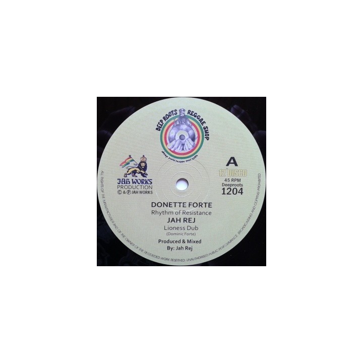 Donette Forte - Rhythm of Resistance 12''