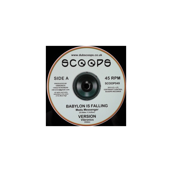 Madu Messenger - Babylon is Falling / Echo Ranks 10''