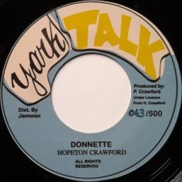 Hopeton Crawford - Donnette 7''