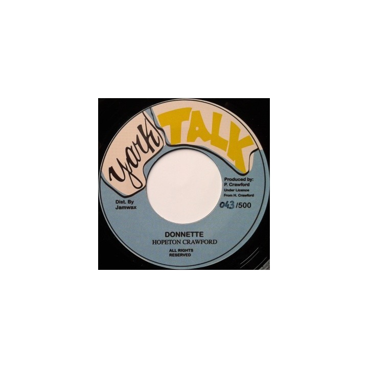 Hopeton Crawford - Donnette 7''