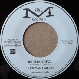 Donovan Carless - Be Thankfull 7''