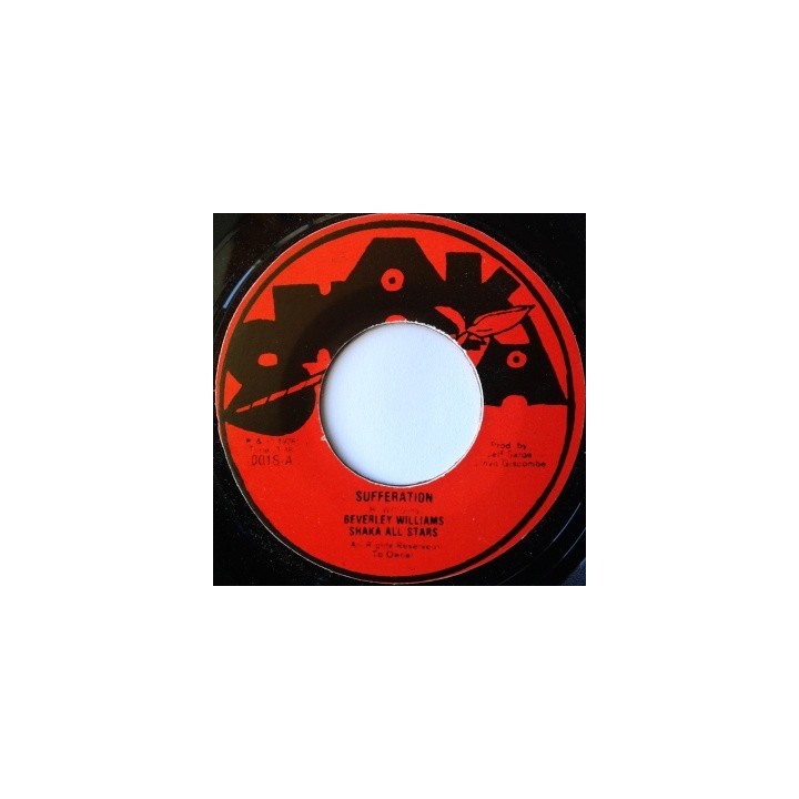 Beverley Williams - Sufferation 7''