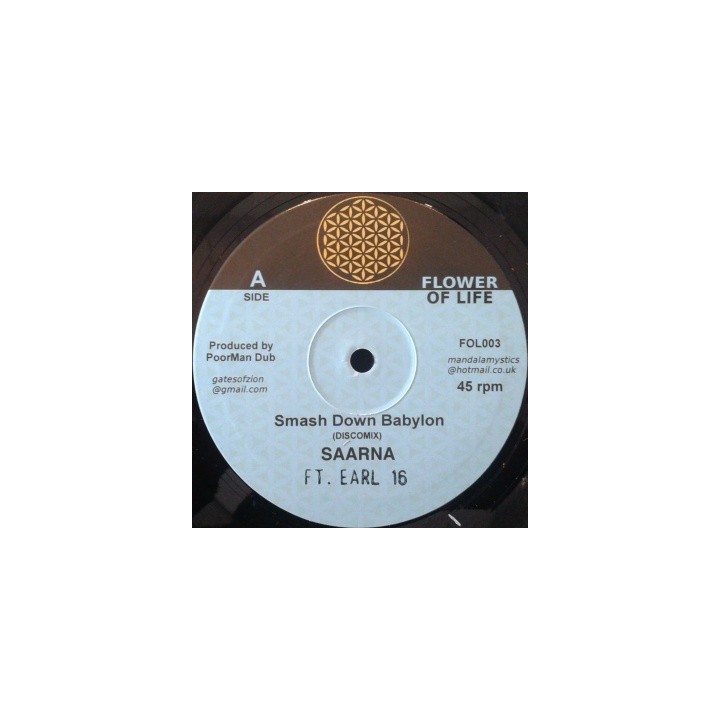 Saarna ft. Earl 16 - Smash Down Babylon 10''