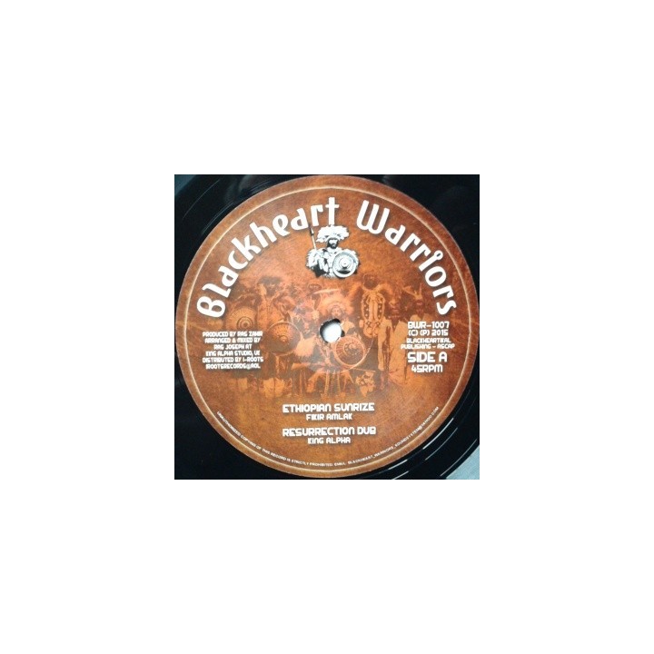 Fikir Amlak - Ethiopian Sunrize, Rob Symeonn, King Alpha 10''