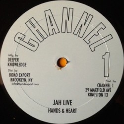 Hands & Heart - Jah Live 10''