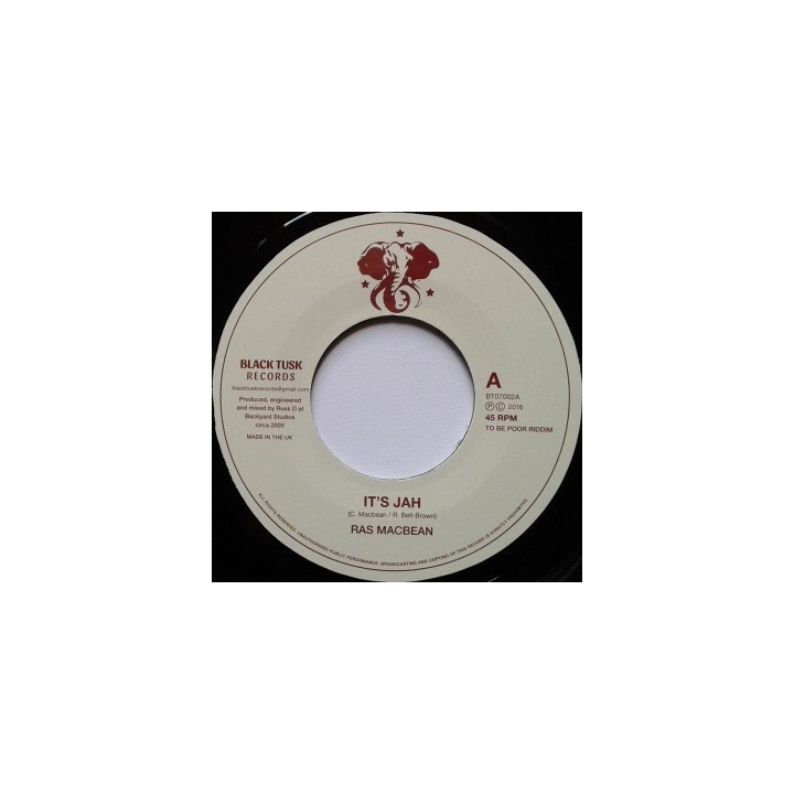 Ras McBean - It's Jah 7''