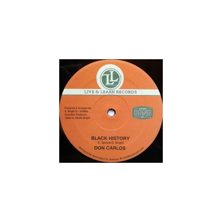 Don Carlos - Black History / Junior Reid 12''