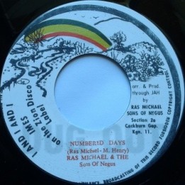 Ras Michael & the Sons of Negus - Numbered Days 7''