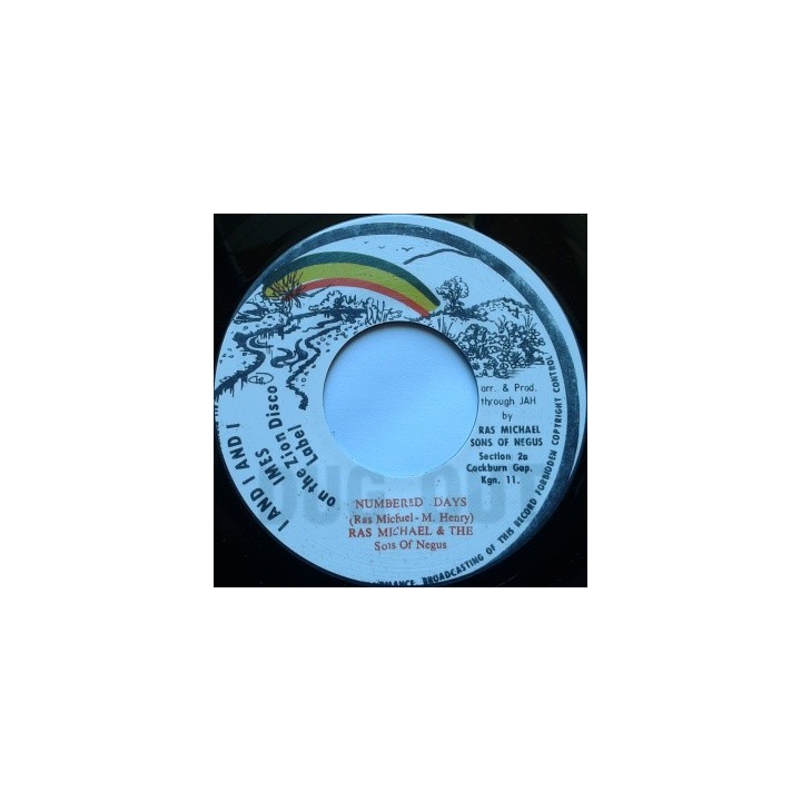 Ras Michael & the Sons of Negus - Numbered Days 7''