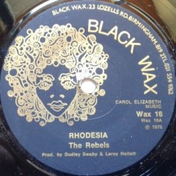 The Rebels - Rhodesia 7''