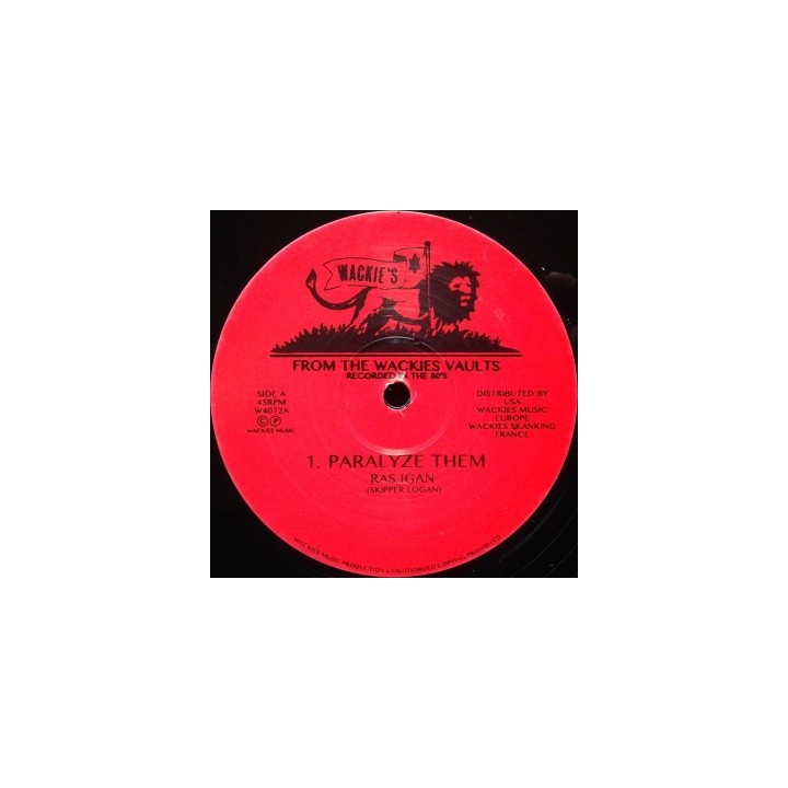 Ras Igan - Paralyze Them 12''