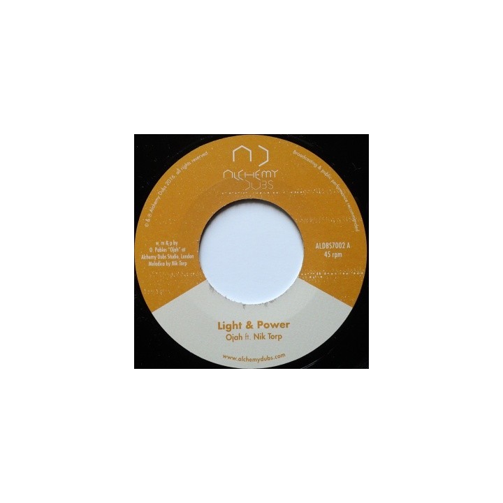 Ojah ft. Nik Tarp - Light & Power 7''