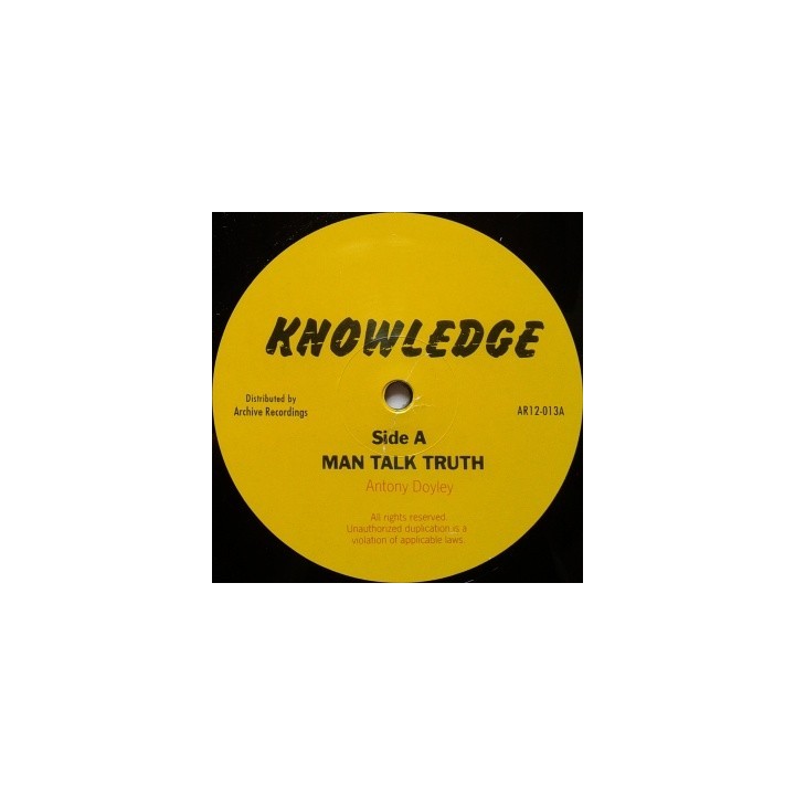 Knowledge - Man Talk Truth 12''