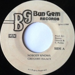 Gregory Isaacs - Nobody Knows 7''