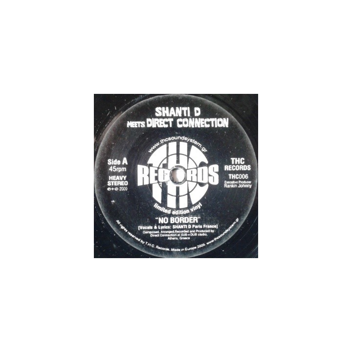 Shanti D - No Border 7''