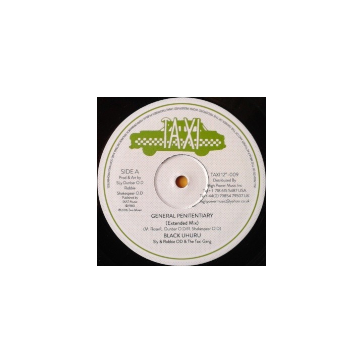 Black Uhuru - General Penitentiary / Shine Eye Girl 12''