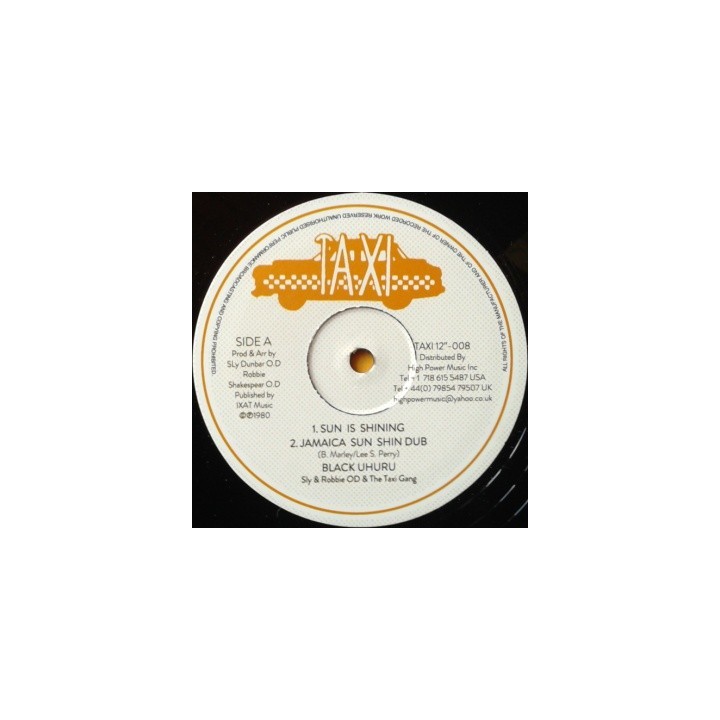 Black Uhuru - Sun is Shining / Joy White 12''