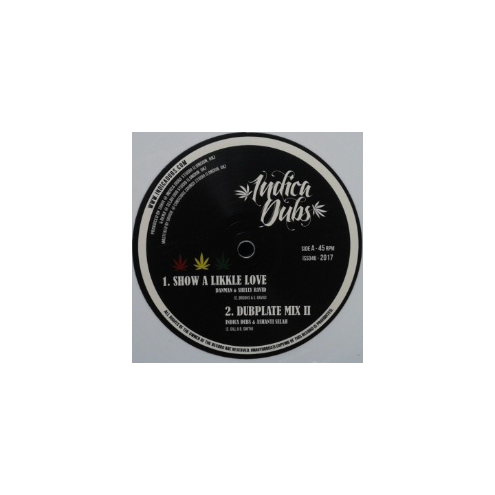Dan Man & Shelly Ravid - Show A Likkle Love 10''