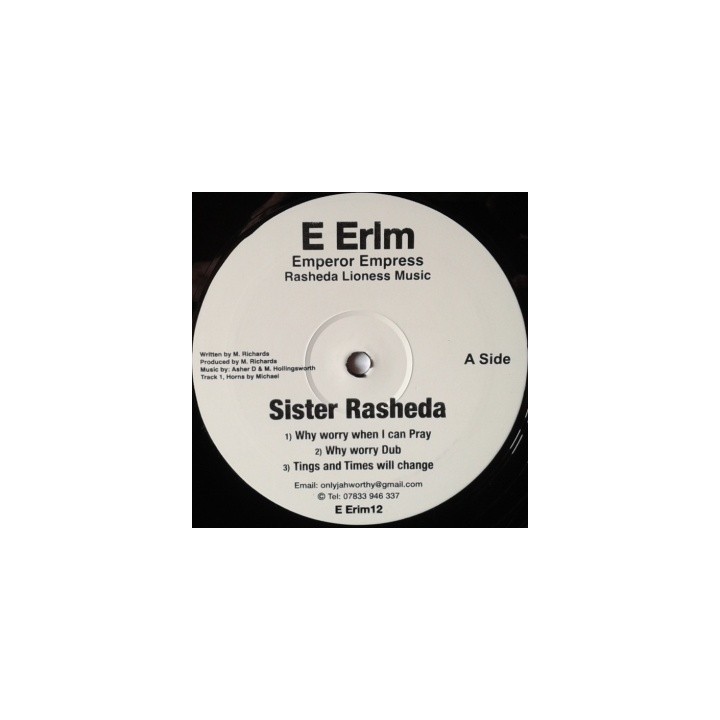 Sister Rasheda - Why Worry When I Can Pray 12''